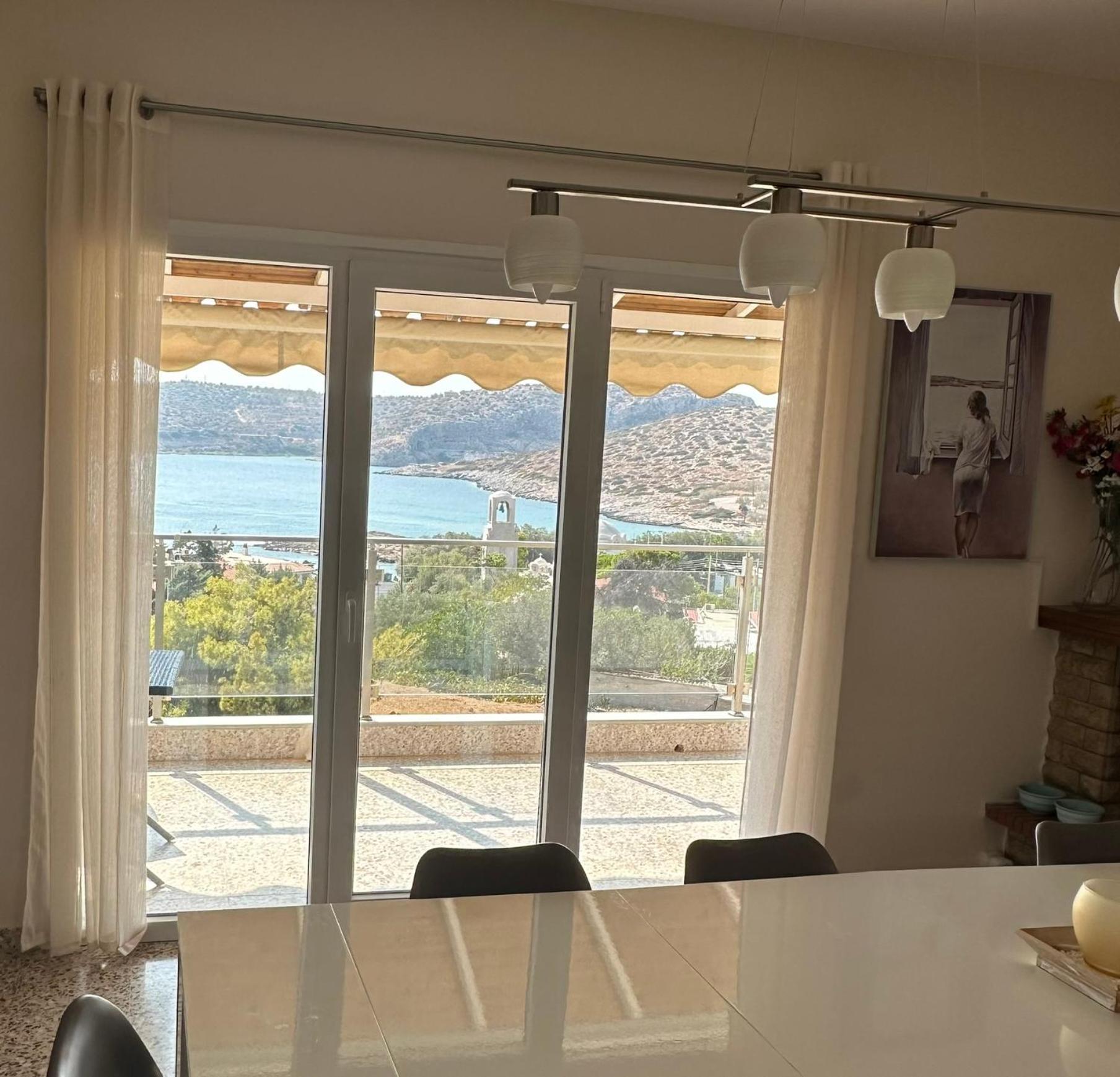 Villa Agia Marina 5M Walk To The Beach With Private Pool ภายนอก รูปภาพ