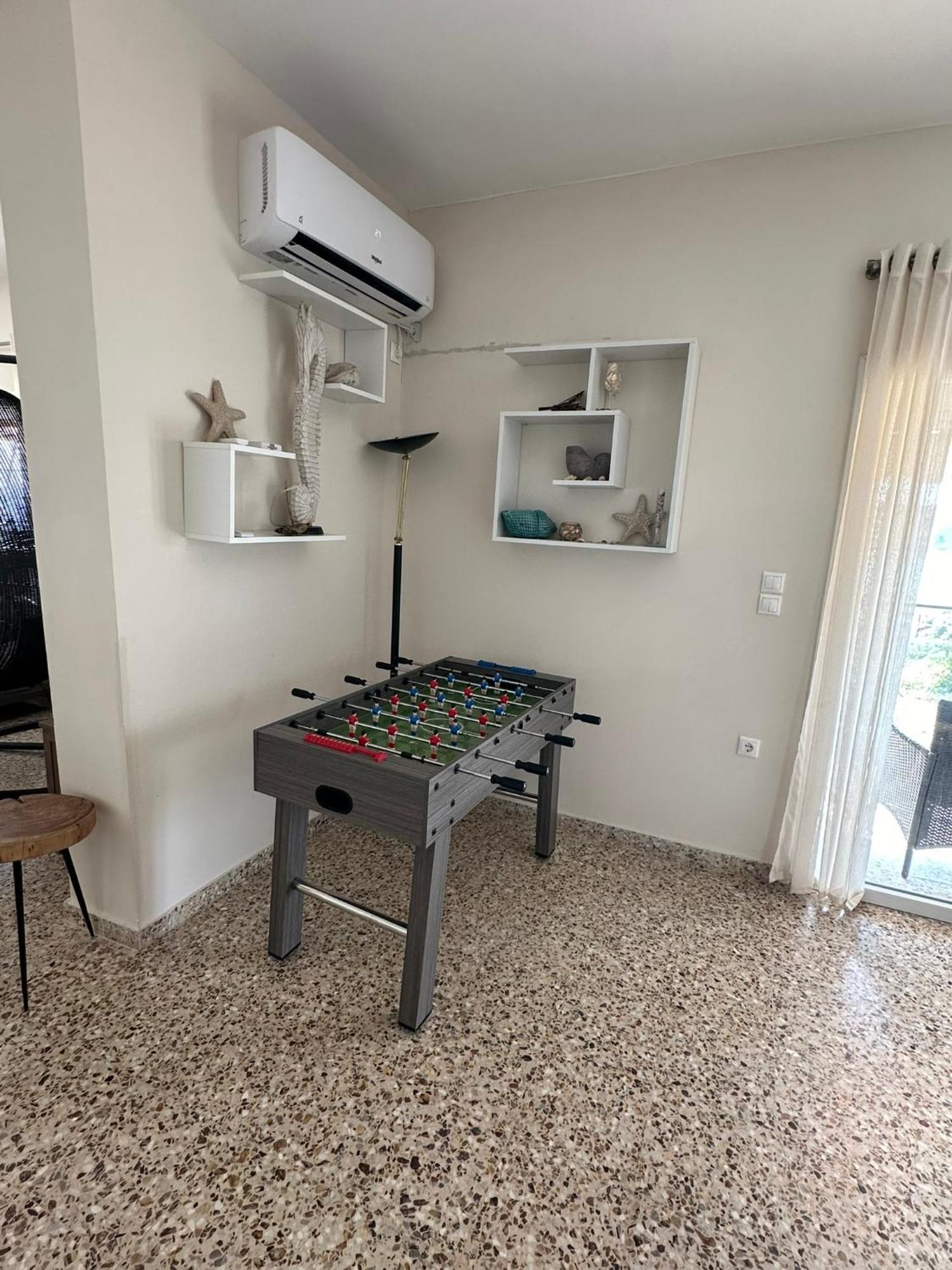 Villa Agia Marina 5M Walk To The Beach With Private Pool ภายนอก รูปภาพ