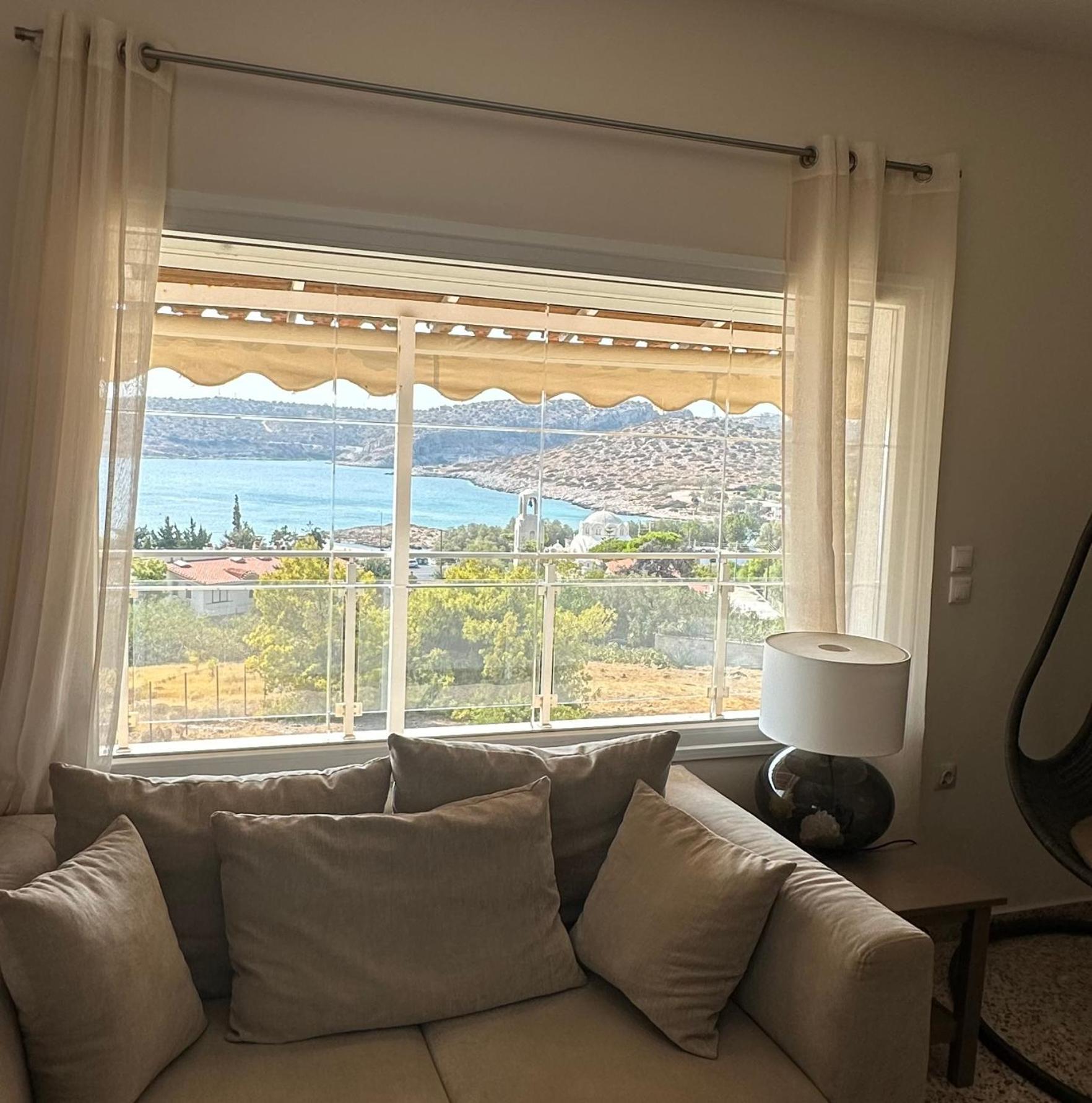 Villa Agia Marina 5M Walk To The Beach With Private Pool ภายนอก รูปภาพ